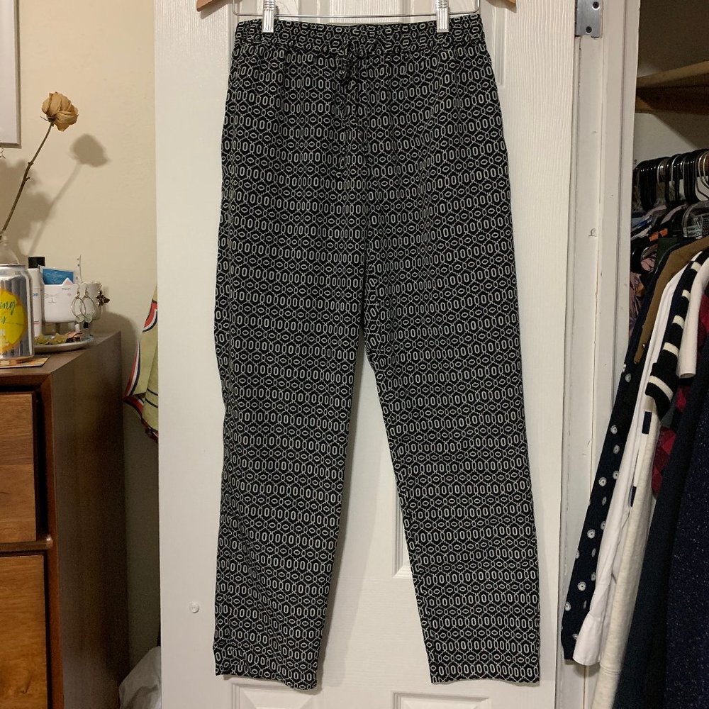 Joe Fresh, Patterned Drawstring Pants, Size 6